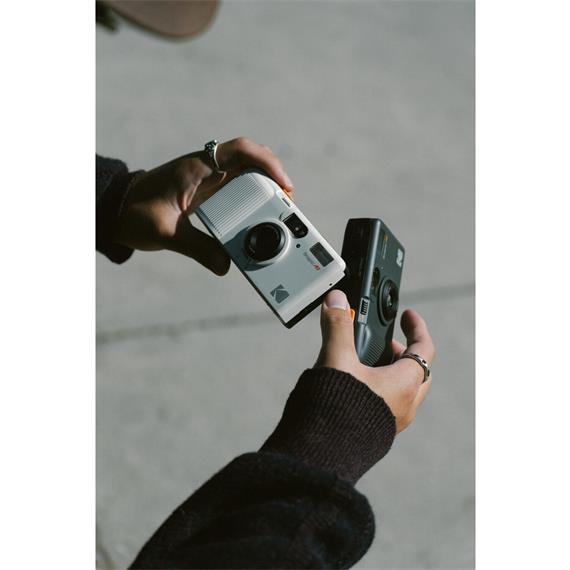 Kodak Snapic A1 Cámara Analógica de película 35mm con Flash Gris