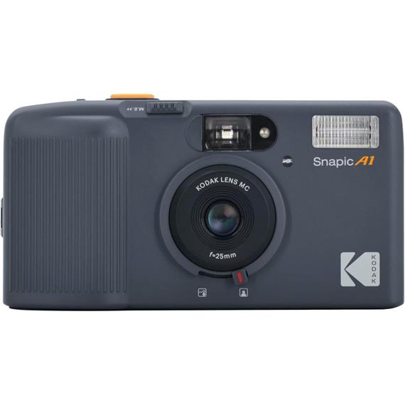 Kodak Snapic A1 Cámara Analógica de película 35mm con Flash Gris