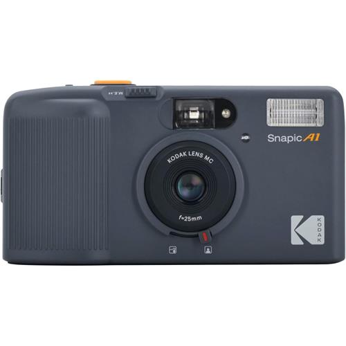 Kodak Snapic A1 Cámara Analógica de película 35mm con Flash Gris