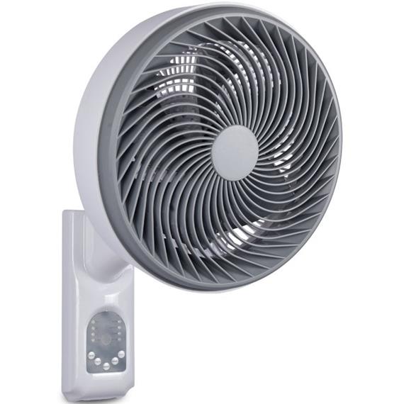 Daewoo DW9011 Ventilador Pared High Speed 80W 10" 25cm con Mando