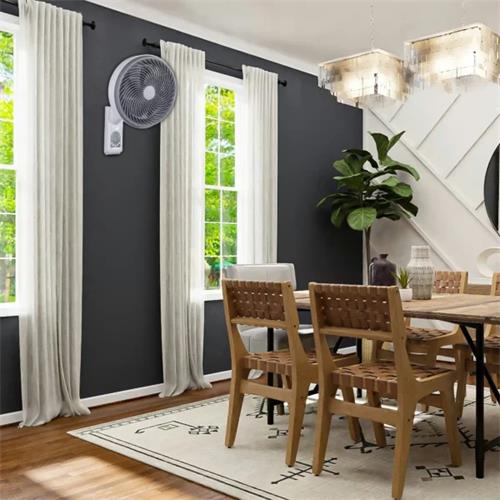 Daewoo DW9011 Ventilador Pared High Speed 80W 10" 25cm con Mando