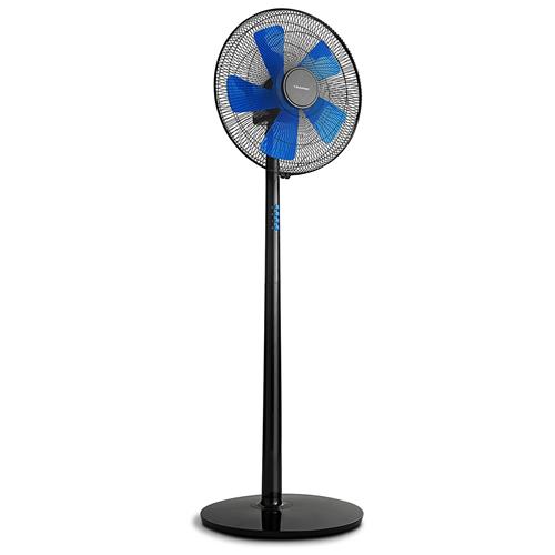 Blaupunkt BP2009 Ventilador Pie 5 Aspas 45W 40cm Base Redonda Negro