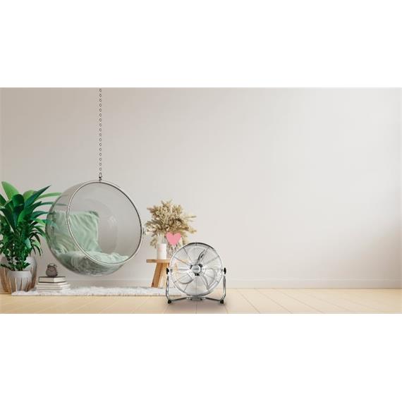 Blaupunkt BP2021 Ventilador industrial Suelo 40Cm 90W Cromado