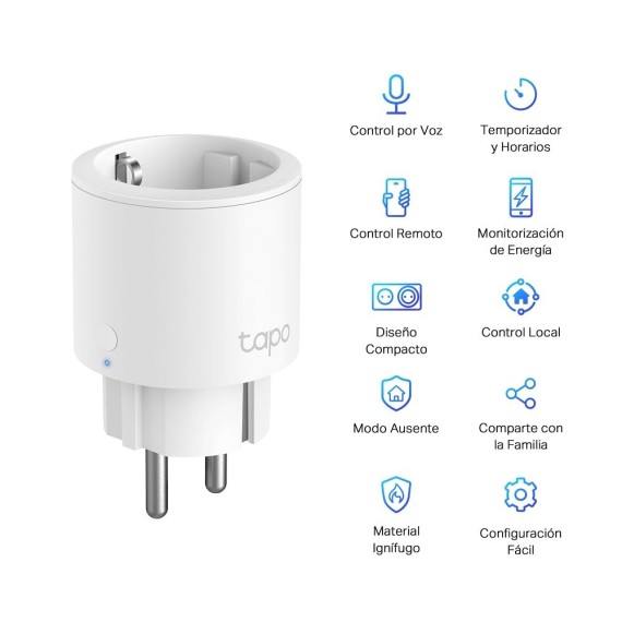 TP-Link P115 Mini Enchufe Inteligente Wi-Fi con Medidor Consumo