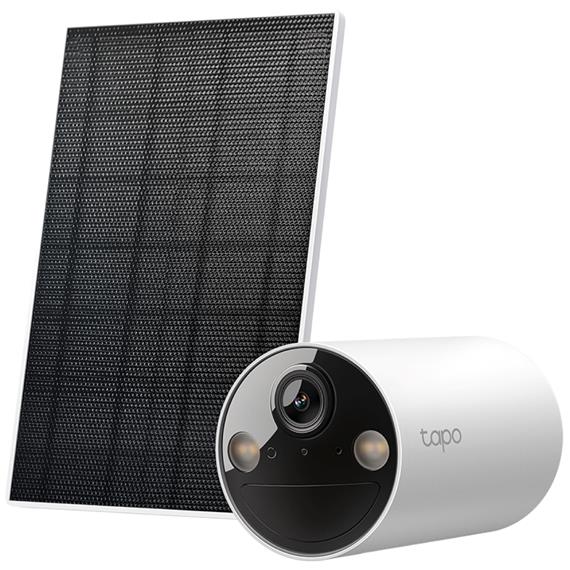 Tp-Link Tapo TC82 Kit Cámara de Seguridad Wi-Fi Alimentada por Energía Solar