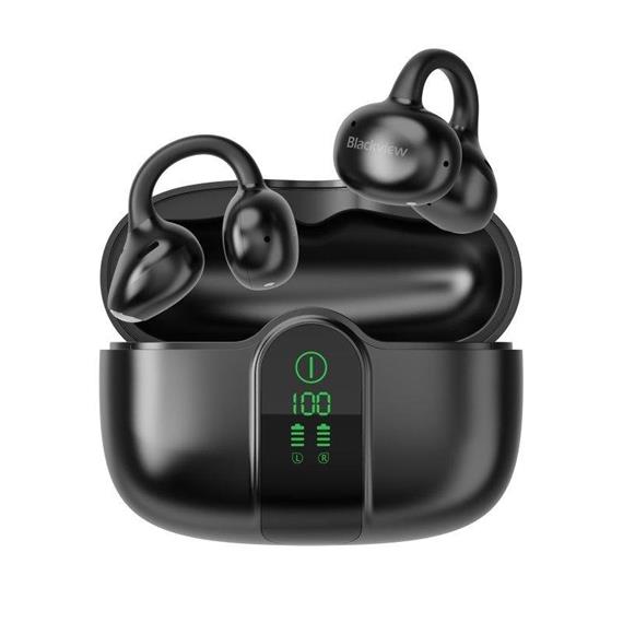 Blackview Airbuds 15 Auricular Deportivo IPX5 con Cancelacion de Ruido Negro