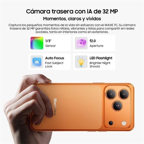 Blackview Wave 7C 6.56" 4GB 128GB Orange