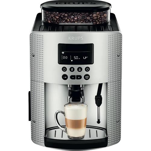 Krups EA815E70 Essential Cafetera Superautomática 15 Bar Thermoblock Plata