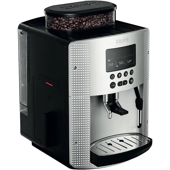 Krups EA815E70 Essential Cafetera Superautomática 15 Bar Thermoblock Plata