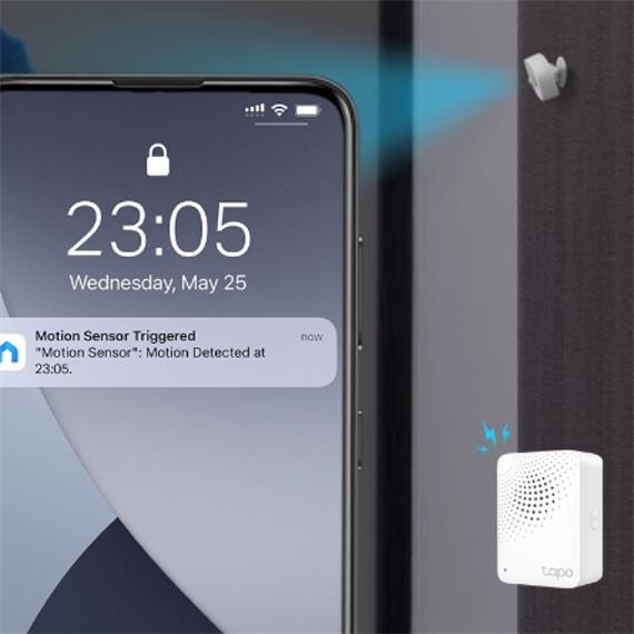 Tp-Link Sensor Movimiento Inteligente 120º Hasta 7 Metros (TAPO T100)