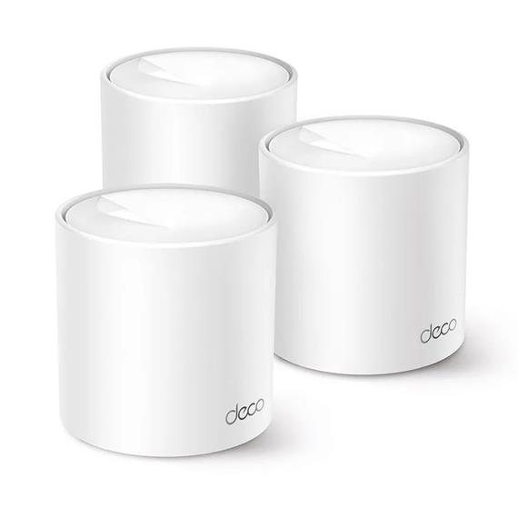 TP-Link Deco X10 Sistema Deco Wi-Fi 6 Mesh AI AX1500 Doble Banda Blanco Pack 3 Unidades