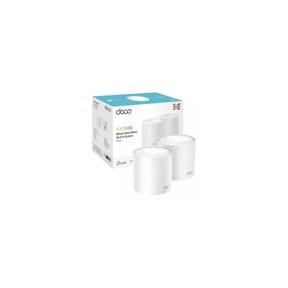 TP-Link Deco X10 Sistema Deco Wi-Fi 6 Mesh AI AX1500 Doble Banda Blanco Pack 2 Unidades