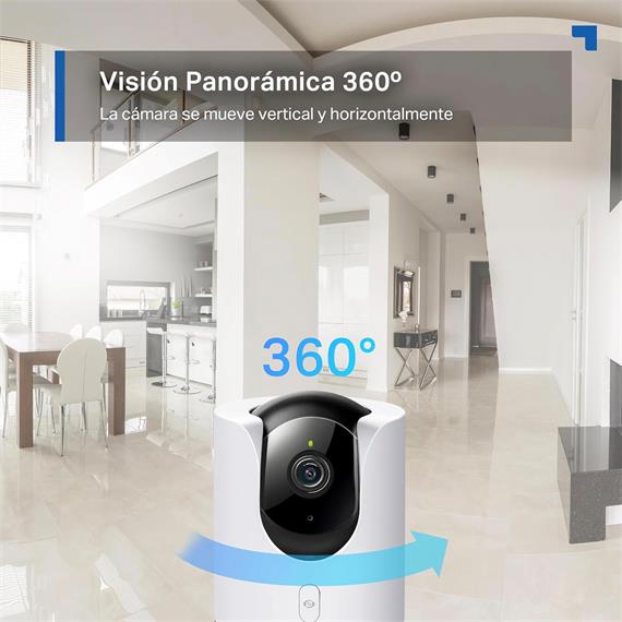 Tp-Link Tapo C225 Cámara Seguridad IP WIFI 360º 2K QHD Con Detección por IA