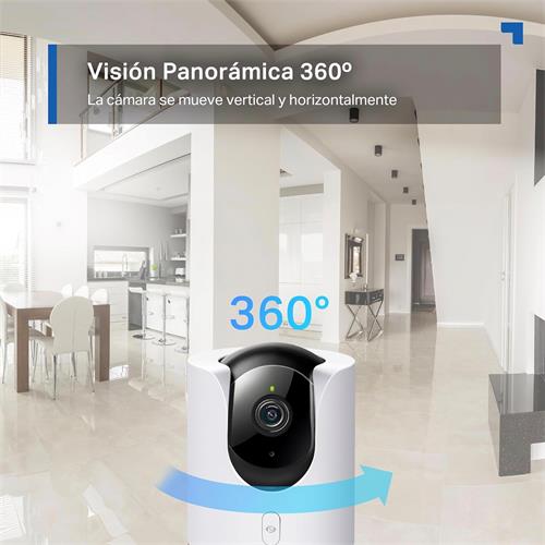 Tp-Link Tapo C225 Cámara Seguridad IP WIFI 360º 2K QHD Con Detección por IA