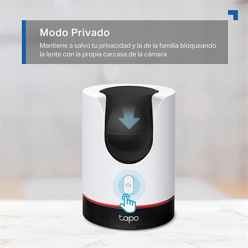 Tp-Link Tapo C225 Cámara Seguridad IP WIFI 360º 2K QHD Con Detección por IA