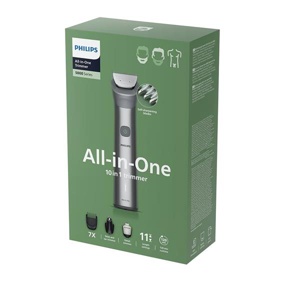 Philips MG5921/15 Recortadora Multifunción 10-1 con Batería de Litio