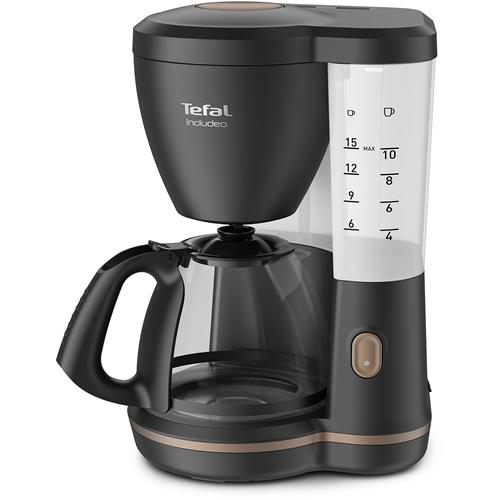 Tefal CM533811 Includeo Cafetera de Filtro 1.000W 15 Tazas