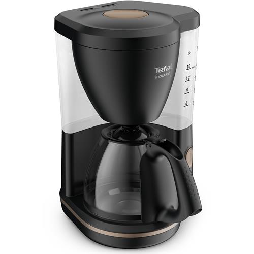 Tefal CM533811 Includeo Cafetera de Filtro 1.000W 15 Tazas