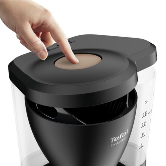 Tefal CM533811 Includeo Cafetera de Filtro 1.000W 15 Tazas