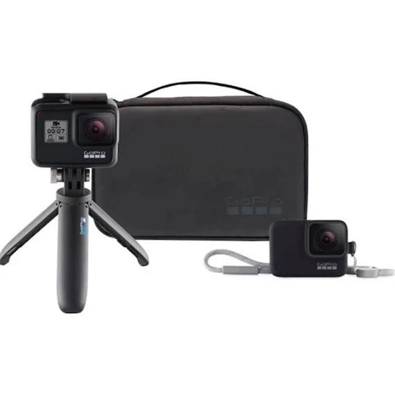 GoPro Kit de Viaje con Shorty + Magnetic Swivel Clip + Funda (AKTTR-002-VN)