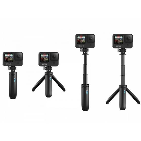 GoPro Kit de Viaje con Shorty + Magnetic Swivel Clip + Funda (AKTTR-002-VN)