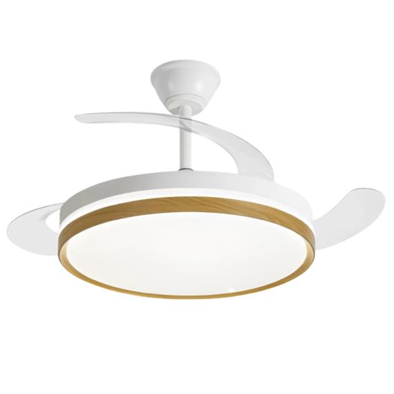 Daewoo DW5010 Ventilador de Techo 30W led Aspas Retráctiles Blanco