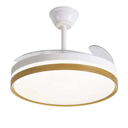 Daewoo DW5010 Ventilador de Techo 30W led Aspas Retráctiles Blanco