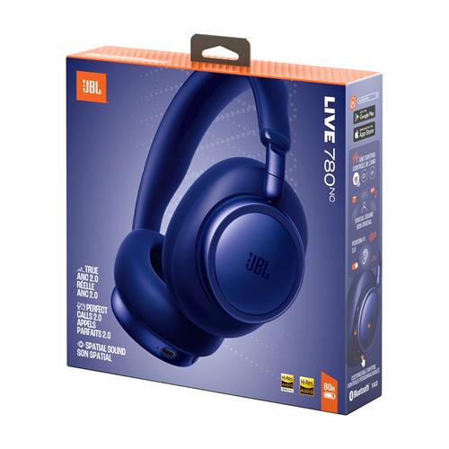 Jbl Live 780 NC Auricular Inalámbrico Cancelación de Ruido Azul