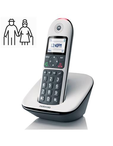 Motorola CD5001 Teléfono Inalámbrico para mayores