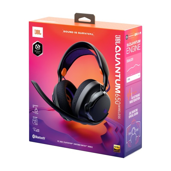 Jbl Quantum 650 Auricular Inalámbrico Gaming Negro