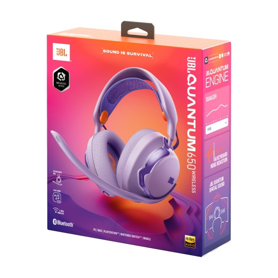 Jbl Quantum 650 Auricular Inalámbrico Gaming Purple