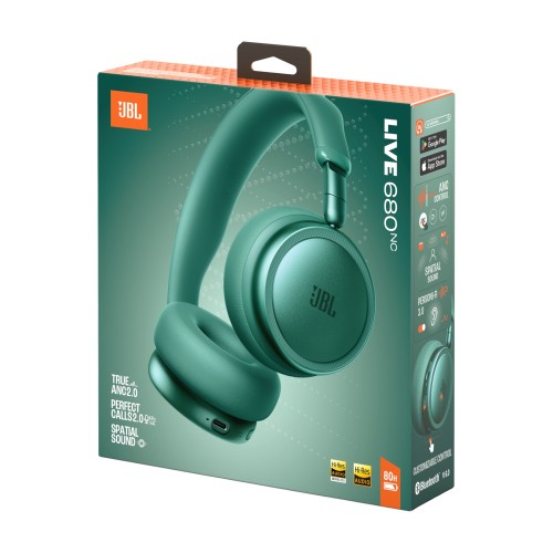 Jbl Live 680 NC Auricular Inalámbrico Cancelación de Ruido Green