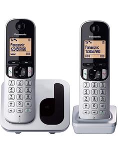 Panasonic KX-TGC212SPS Teléfono Duo Gris/Negro