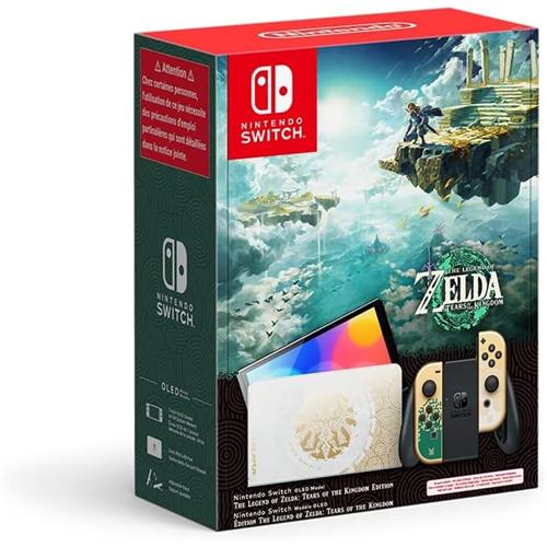 Nintendo Switch OLED Consola Zelda: Tears of Kingdom Limited Edition