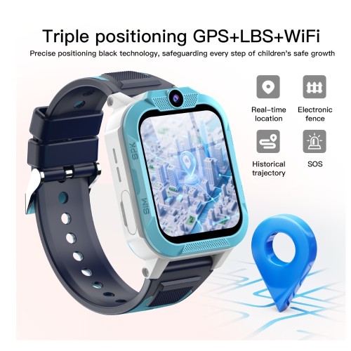 Blackview Z40 Pro Kids Smartwatch para Niños con 4G y GPS Azul