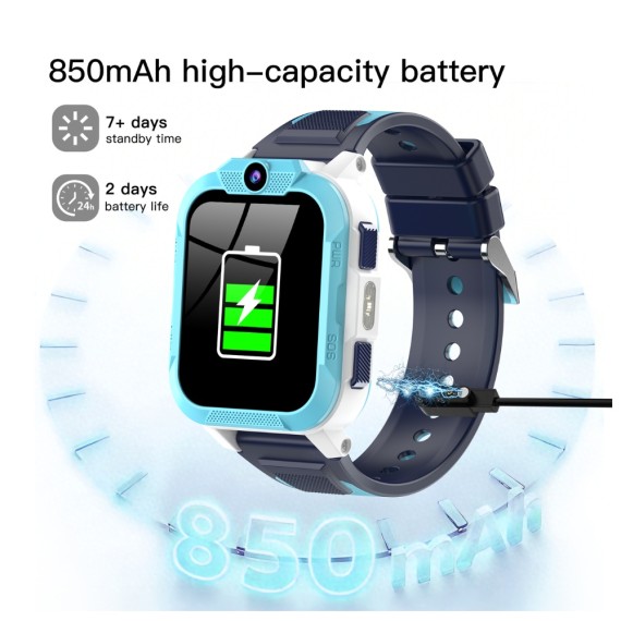 Blackview Z40 Pro Kids Smartwatch para Niños con 4G y GPS Azul