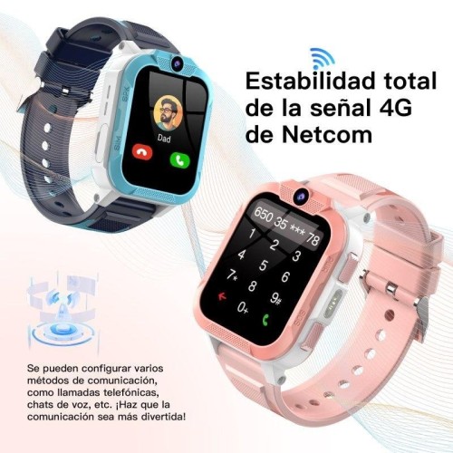 Blackview Z40 Pro Kids Smartwatch para Niños con 4G y GPS Rosa