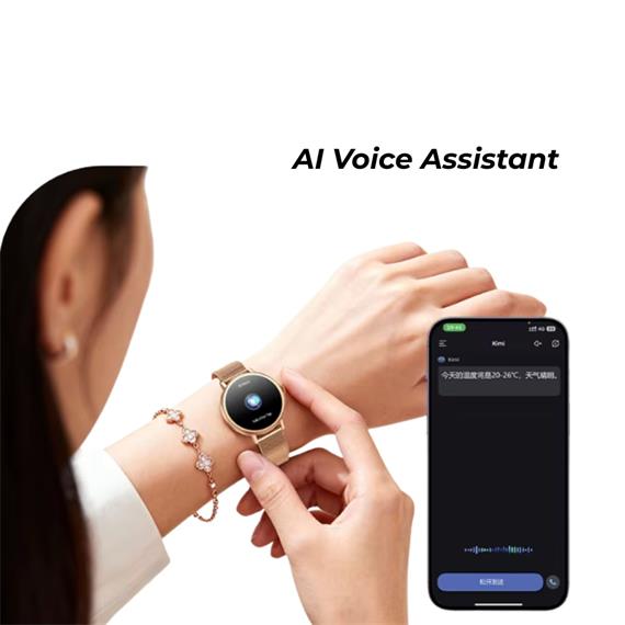 Blackview X30 Smartwatch con llamadas Bluetooth Dorado