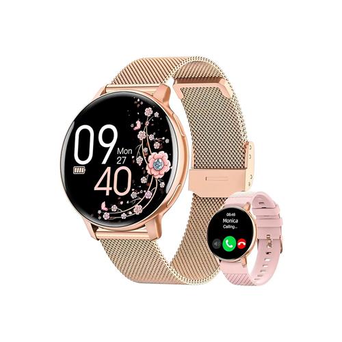 Blackview X30 Smartwatch con llamadas Bluetooth Dorado