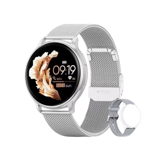 Blackview X30 Smartwatch con llamadas Bluetooth Plateado
