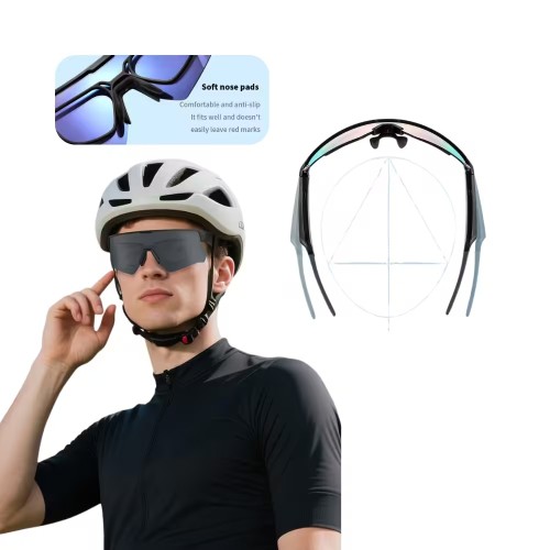 Blackview D2 Gafas de Sol Deportivas con Sonido Estéreo y Bluetooth