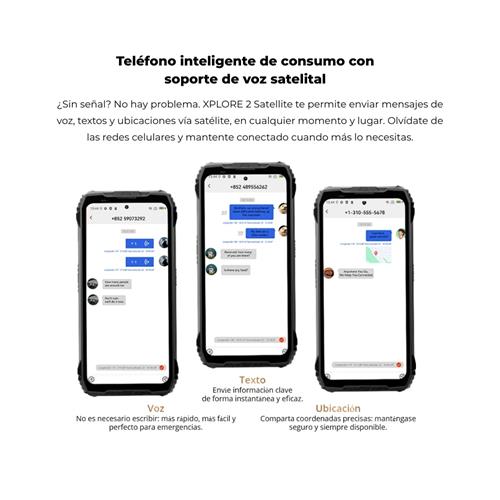 Blackview Xplore 2 Satellite 6.73" 12GB 256GB con Cobertura por Satélite