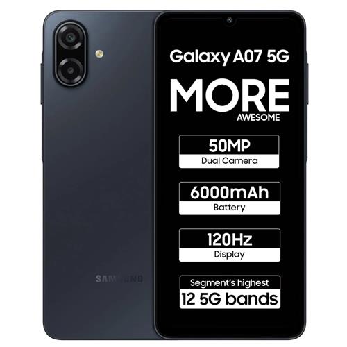 Samsung Galaxy A07 5G 8GB 256GB Black (SM-A075) Internacional