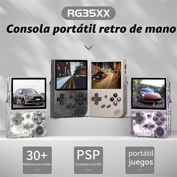 Anbernic RG35XX 64GB Consola Portátil Linux Con Pantalla 3.5"
