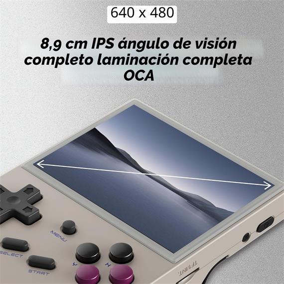 Anbernic RG35XX 64GB Consola Portátil Linux Con Pantalla 3.5"
