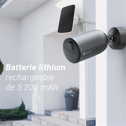 Ezviz EB3 4G Cámara de Vigilancia de Exterior 2K con Bateria y AOV