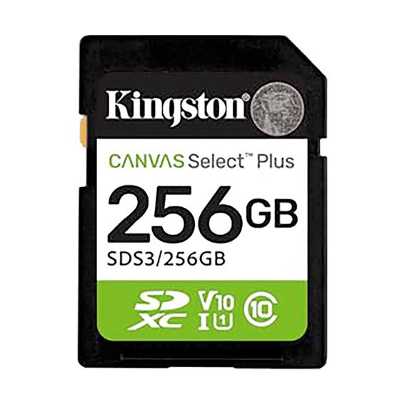 Memoria SDXC 256GB Kingston 150MB/s SDS3/256GB