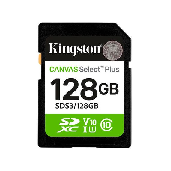 Memoria SDXC 128GB Kingston 150MB/s SDS3/128GB