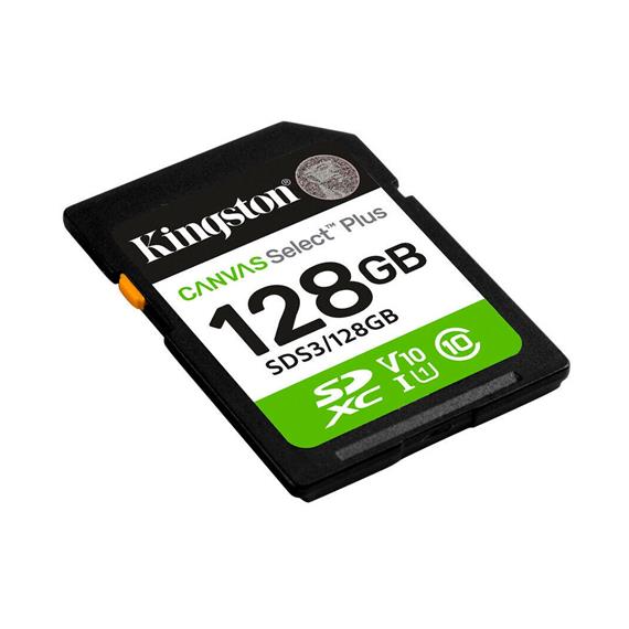 Memoria SDXC 128GB Kingston 150MB/s SDS3/128GB