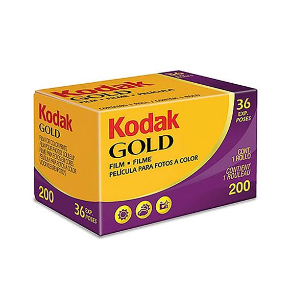 Kodak Gold 200-36 Película Negativo Color 35mm 36 Fotos